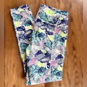 Victoria’s Secret Sport Multicolored Leggings, Sz Large